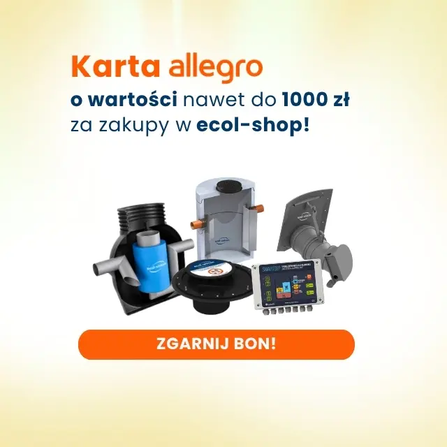 Karta Allegro o wartości do 1000 zł za zakupy w Ecol-Shop
